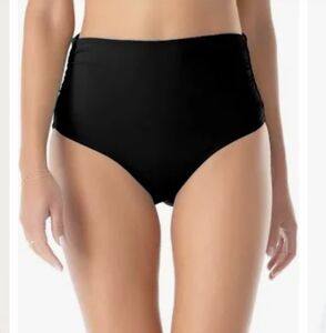 Anne Cole 3 Way Convertible Bottom (High Waist, Fold Over, and Cinched) Size 3x